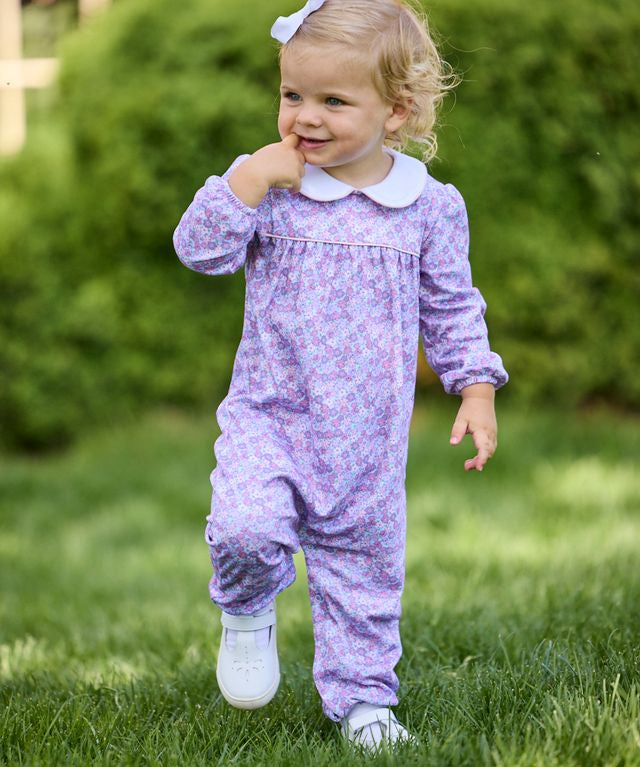 Evelyn Romper- Ashbrook Floral
