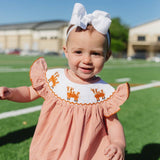 Smocked Longhorn Hallie Bubble