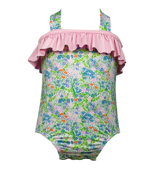 The Proper Peony Coco Floral One Piece Swimsuit