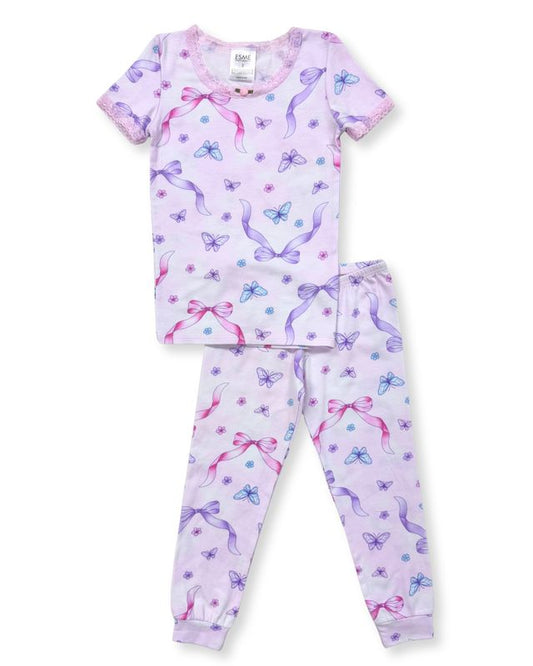 Esme Butterfly Kiss Short Sleeve Pajama Set