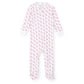 Lila and Hayes Parker Pima Cotton Zipper Pajama - Fabulous Flamingos