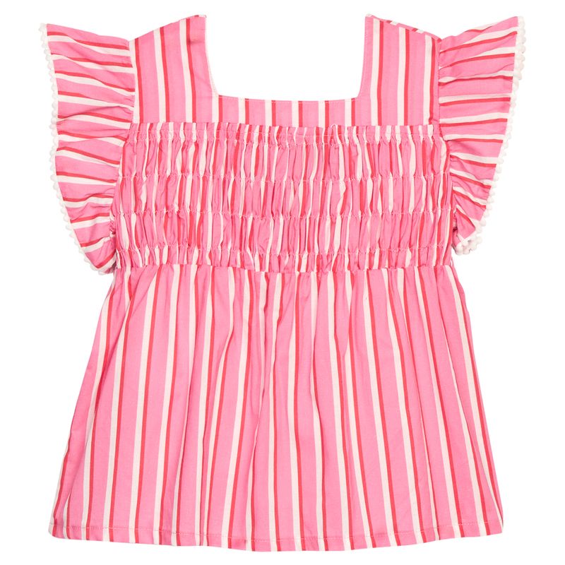Bisby Chloe Top- Saltwater Taffy Stripe