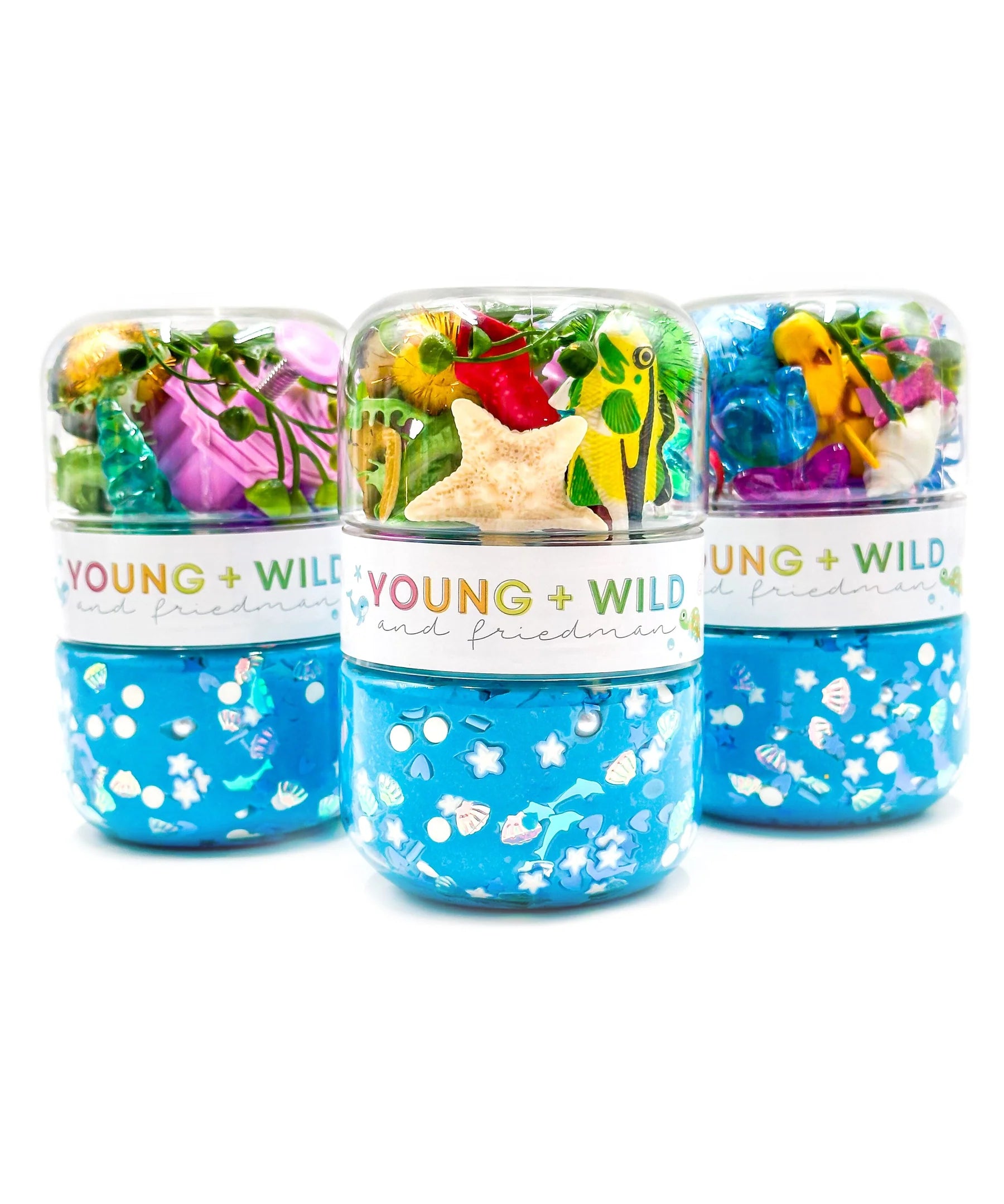 Young + Wild and Friedman Ocean Grab & Go Dough Jar