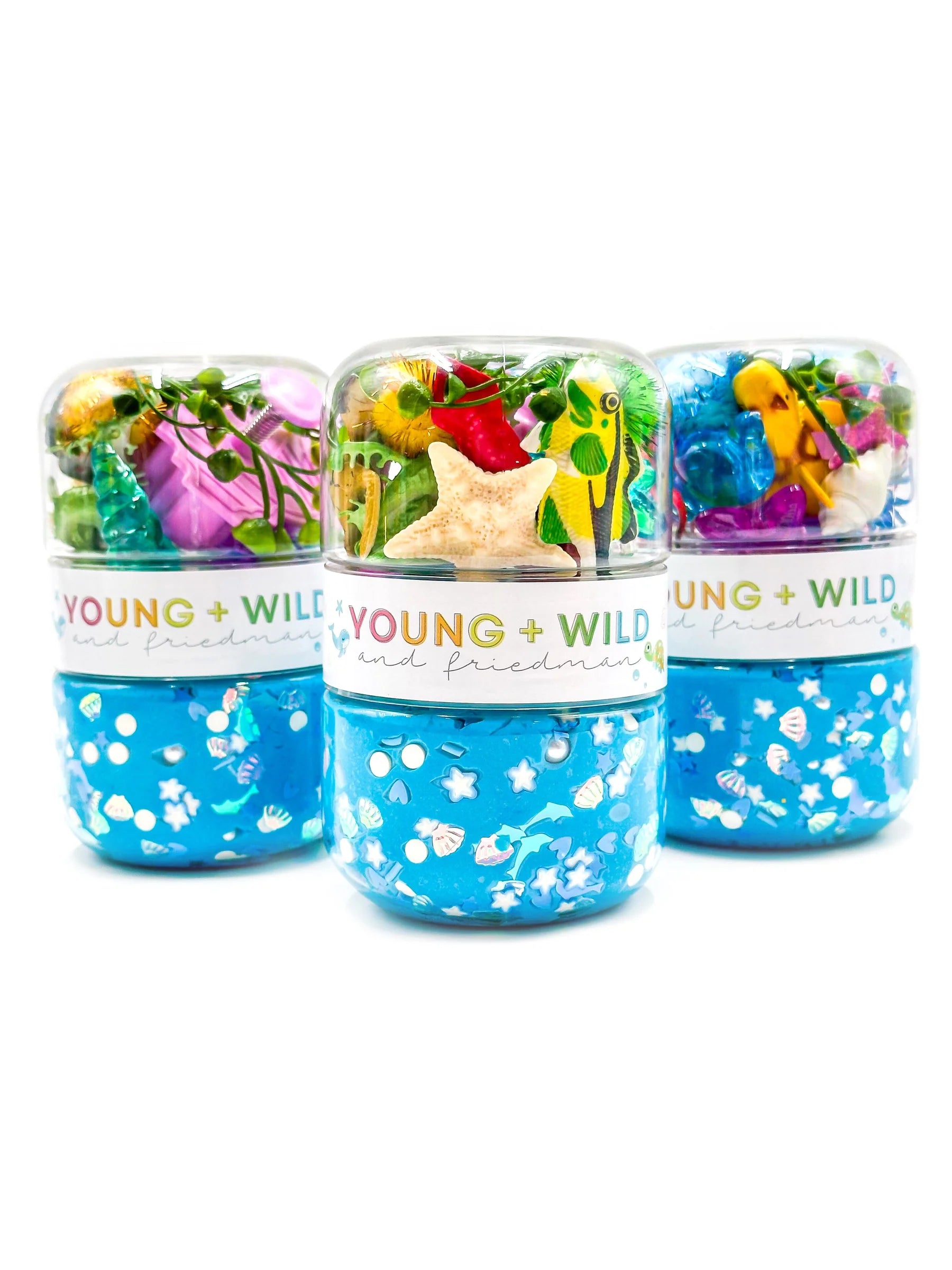 Young + Wild and Friedman Ocean Grab & Go Dough Jar