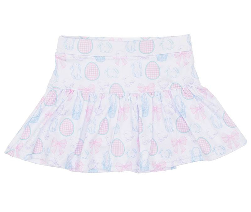 Azarhia Bows and Bunnies Gathered Skort