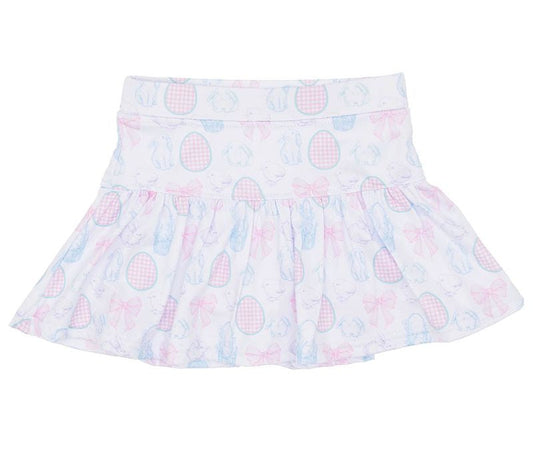 Azarhia Bows and Bunnies Gathered Skort