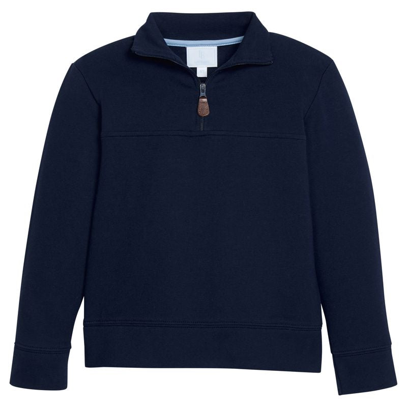 Little English Hampton Pullover- Navy