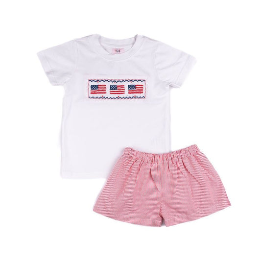 Shop Teeta Flags Wyatt Short Set