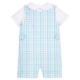 Button Tab Jon Jon Set - Briarcliff Plaid