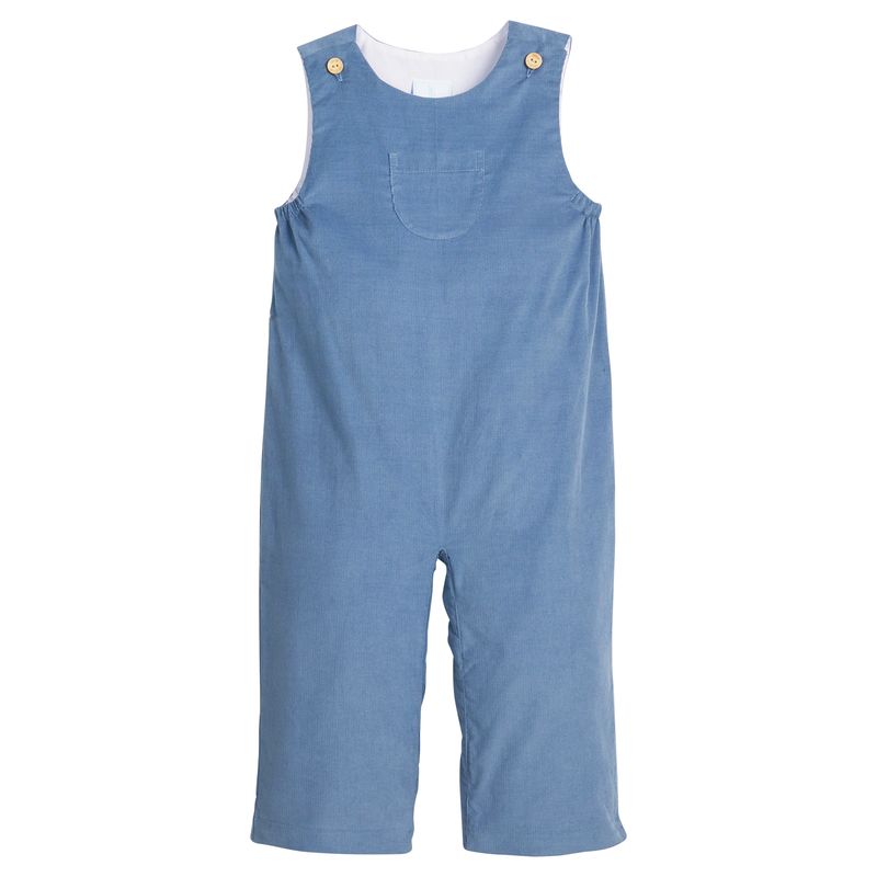Little English Campbell Overall- Stormy Blue Corduroy