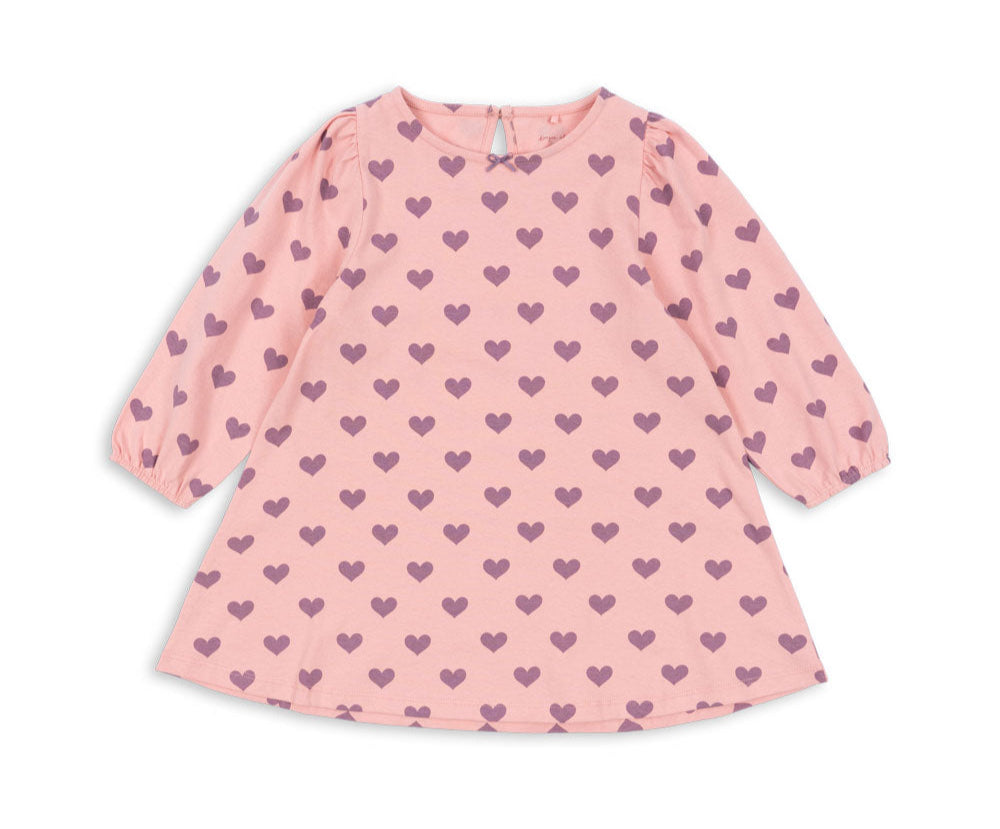 Konges Slojd Drey Dress- Hortensia Coeur