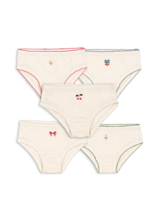Minna 5 Pack Girl Underpants