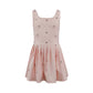 Lola and the Boys Peach Heart Scuba Tennis Dress