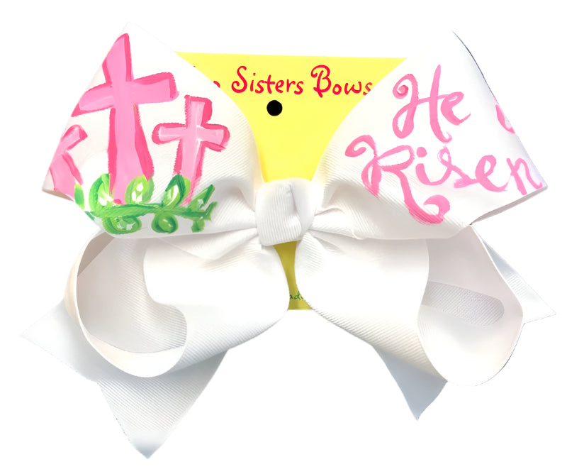 Two Sisters Bows Pink Trinity Large Bow