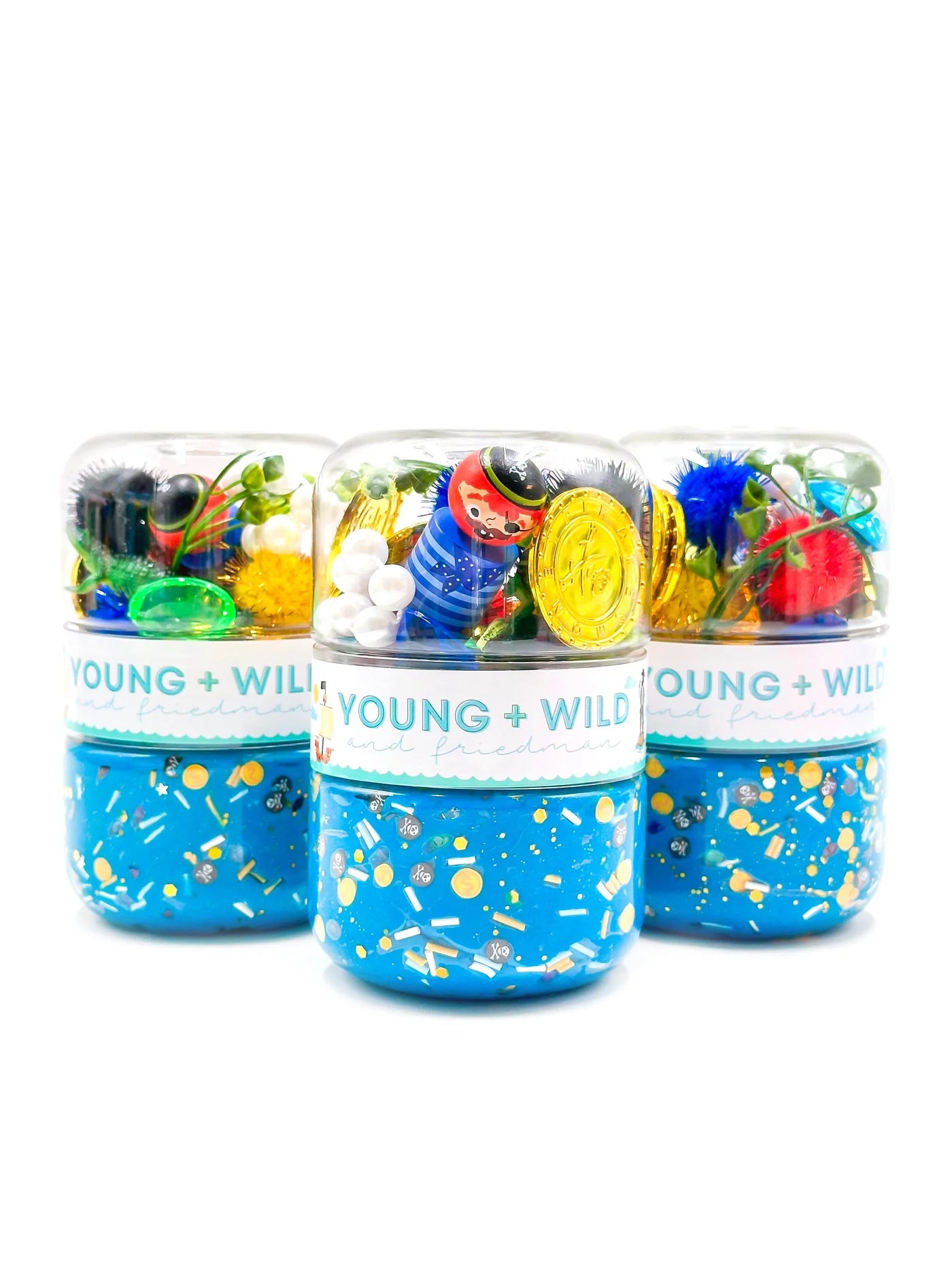 Young + Wild and Friedman Pirate Grab & Go Dough Jar