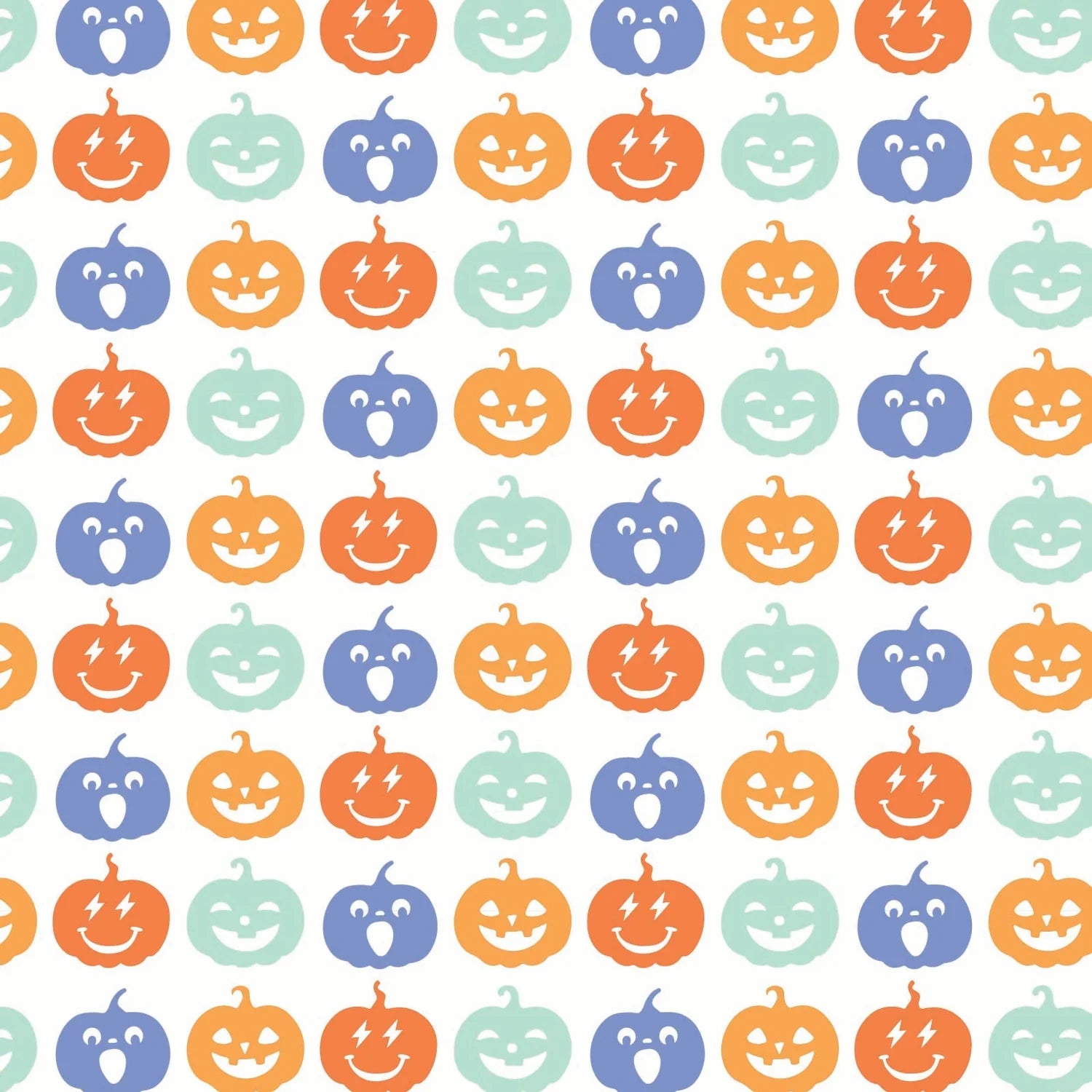 Lila and Hayes Parker Boys' Zipper Pajama - Preppy Pumpkin Cool