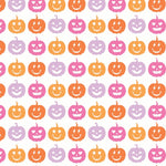 Lila and Hayes Emery Girls' Short Set - Preppy Pumpkins Bright