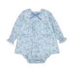 La Coqueta Blue Floral Maribel Baby Girl Set