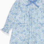 La Coqueta Blue Floral Maribel Baby Girl Set