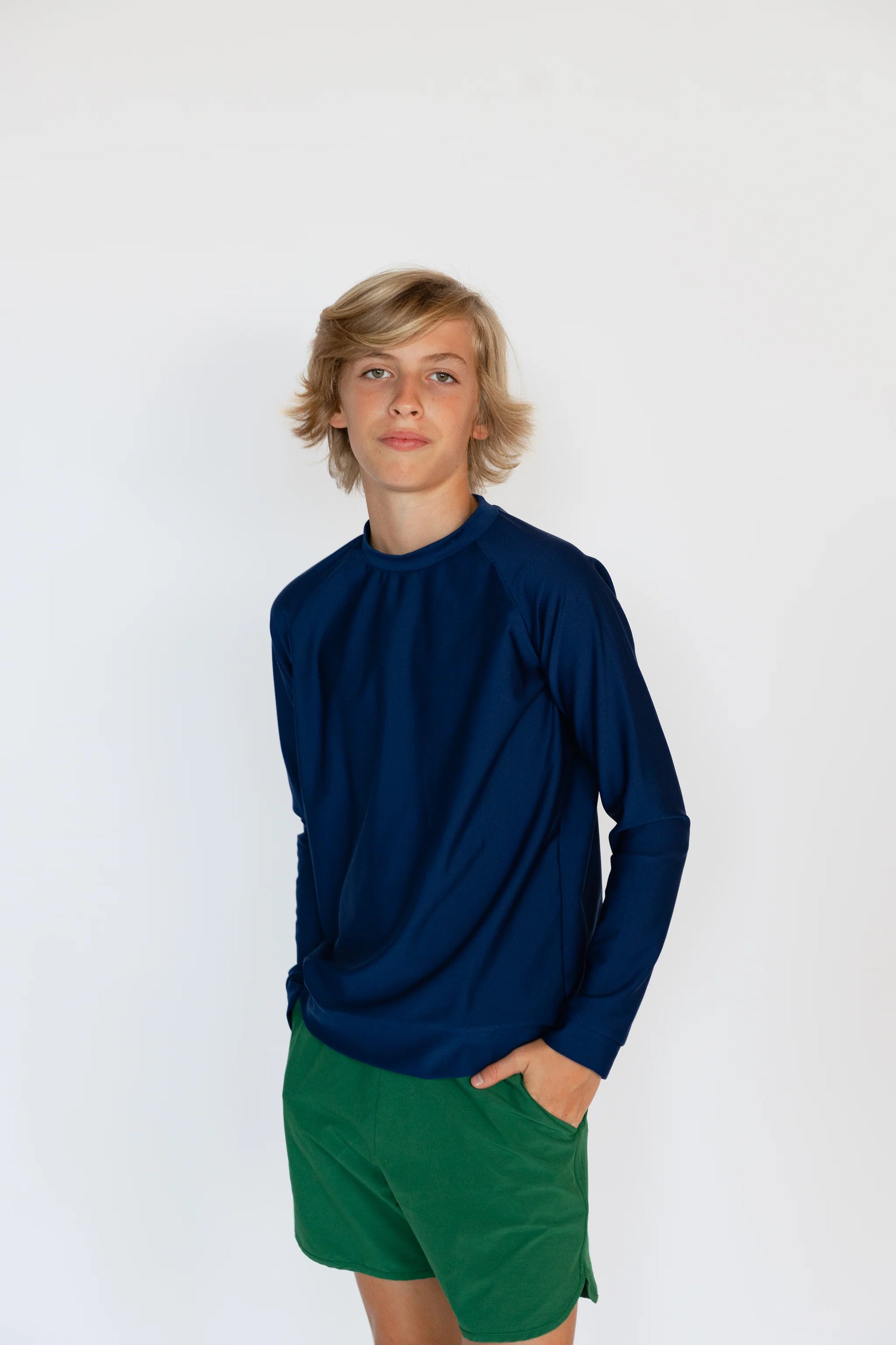 Courtside Kids Navy Pullover 