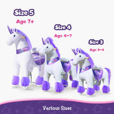 Model U® Ride-On Unicorn Age 4-7 Purple