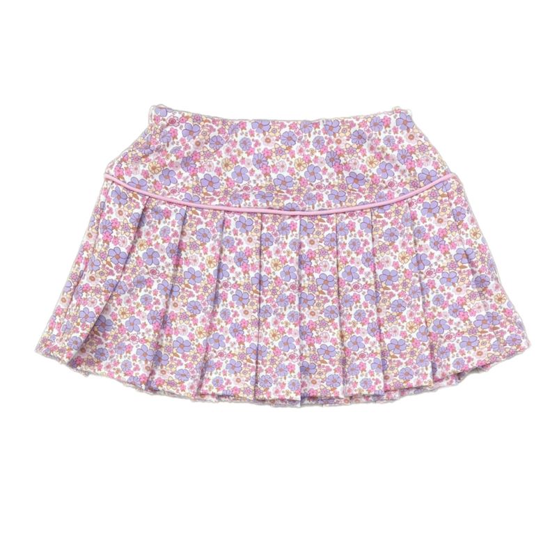 Love George Purple Floral Tennis Skirt