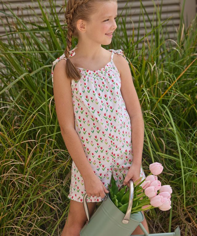 Mimi Romper- Tulip Valley