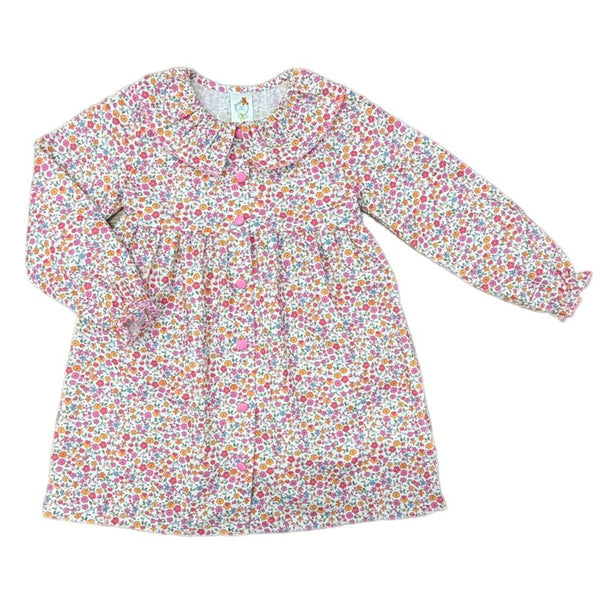 Floral Button Dress