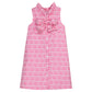 Little English Elizabeth Dress - Pink Floral Jacquard