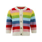 Lola and the Boys Rainbow Bright Knit Cardigan