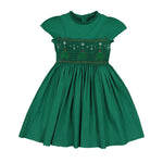 Antionette Paris Perla Green Smocked Dress