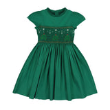 Antionette Paris Perla Green Smocked Dress