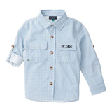 Prodoh Founders Fishing Shirt - Navy Peony Surfside Plaid