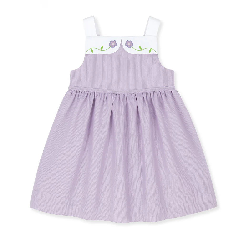 Florence Eiseman Pincord Dress With Flowers