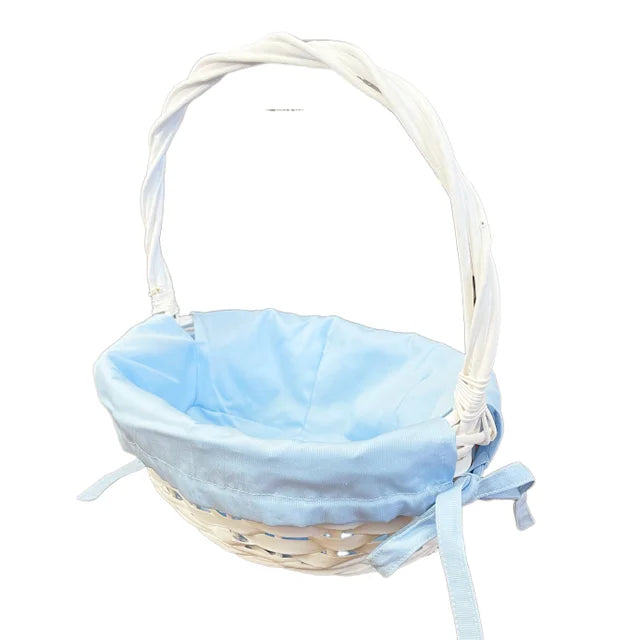 Solid Blue Easter Basket Liner- Large