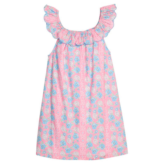 BISBY Flora Dress- Spring Marguerite Floral