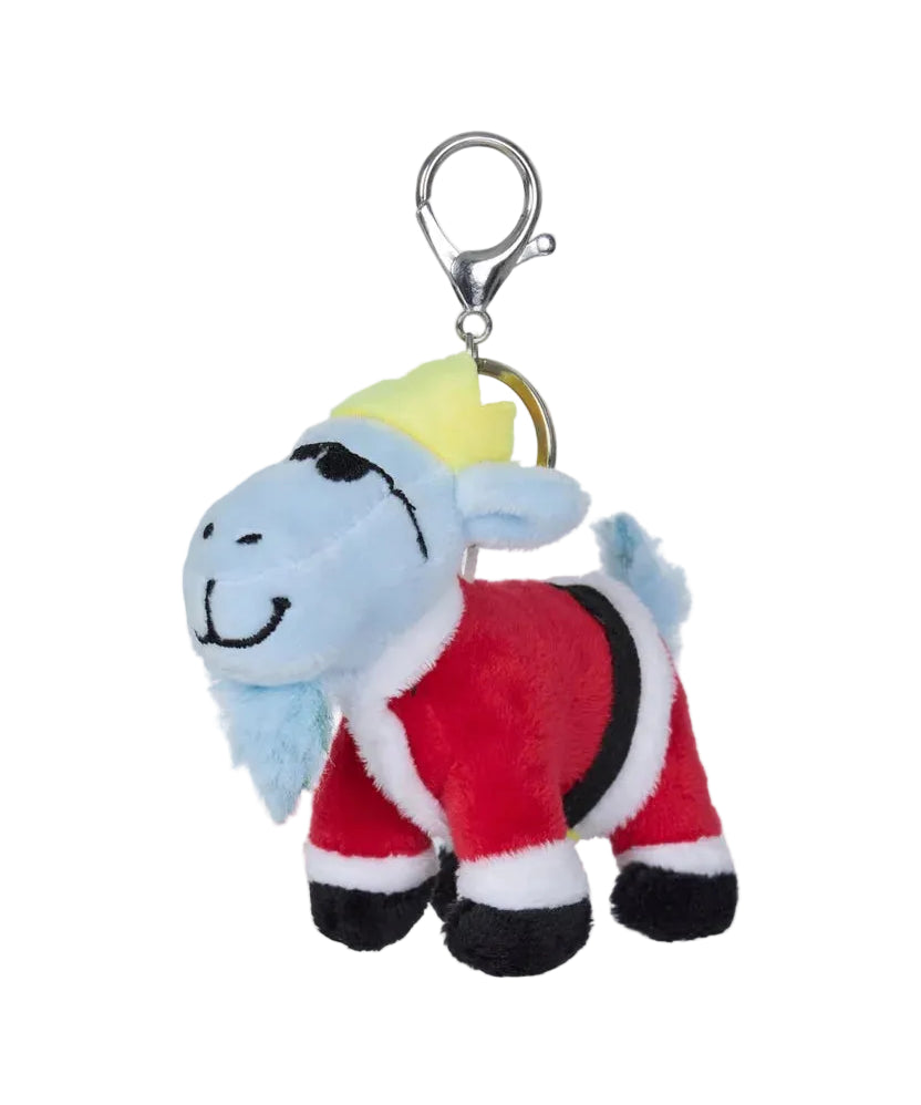 GOAT USA Santa Key Chain Plushie