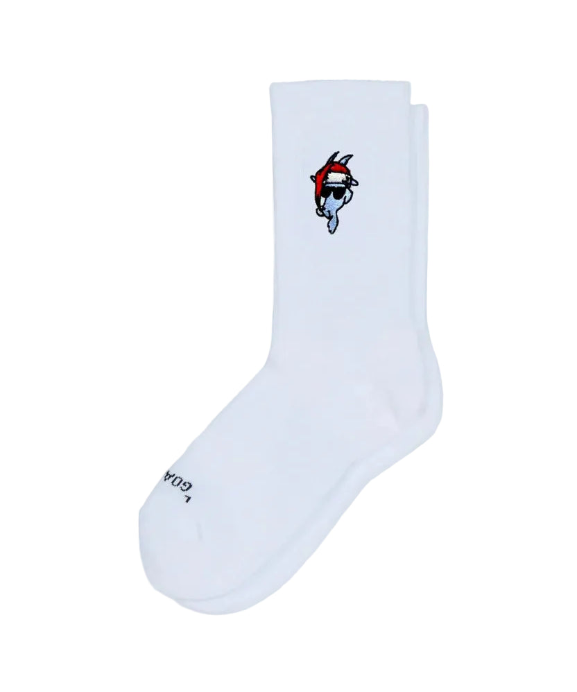 GOAT USA Santa Chuck Crew Socks