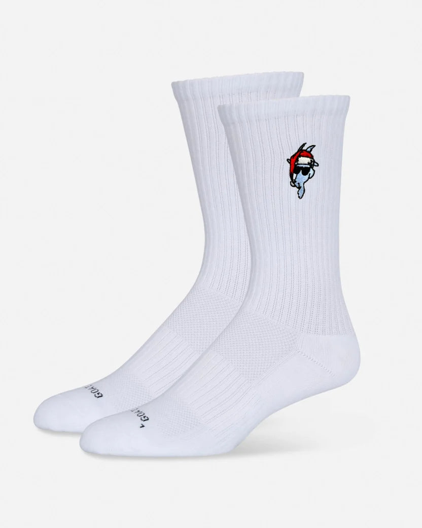 GOAT USA Santa Chuck Crew Socks