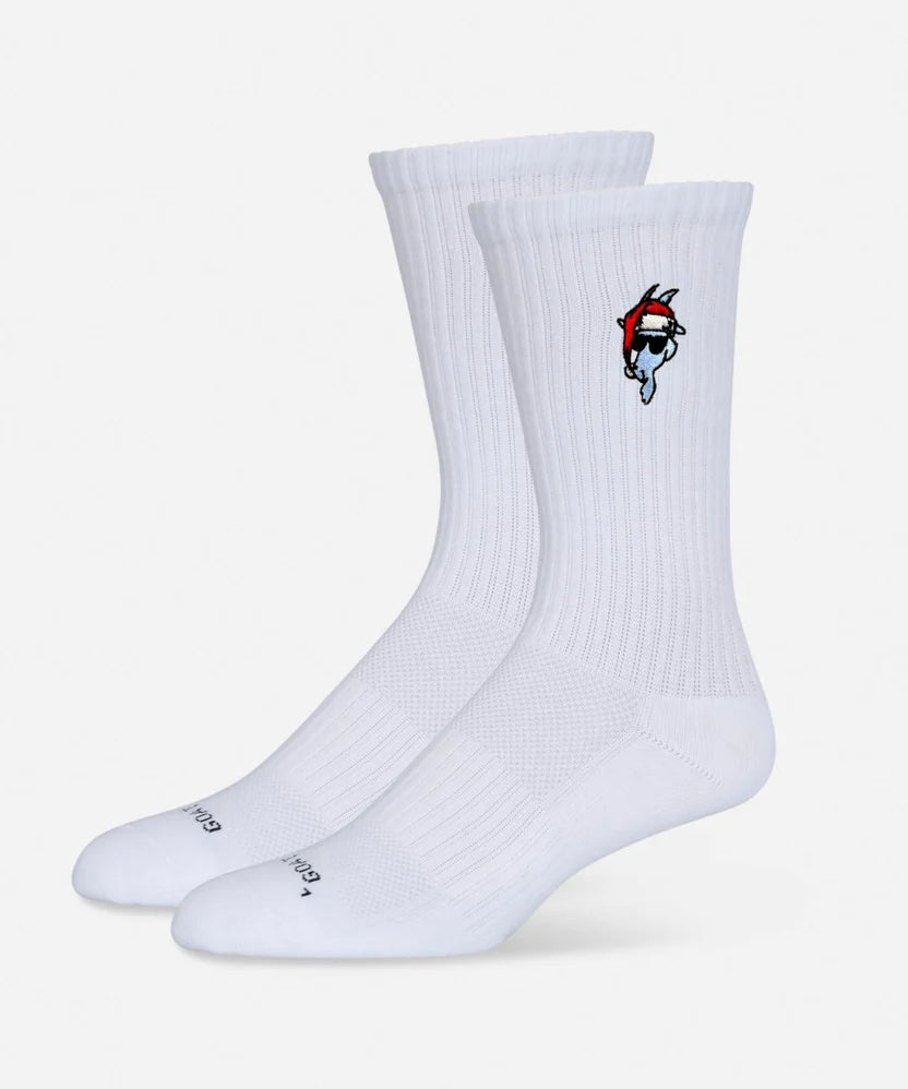 GOAT USA Santa Chuck Crew Socks