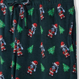 GOAT USA Santa Thumbs Up AOP Pajama Pants- Sage