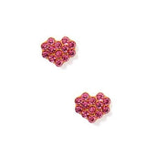 Screwback Stud Earrings - Leo Pink