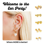 Screwback Stud Earrings - Lyla Multi