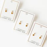 Screwback Stud Earrings - Millie Heart