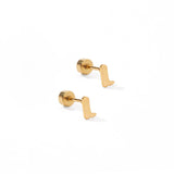Screwback Stud Earrings - Petite Cowgirl Boot
