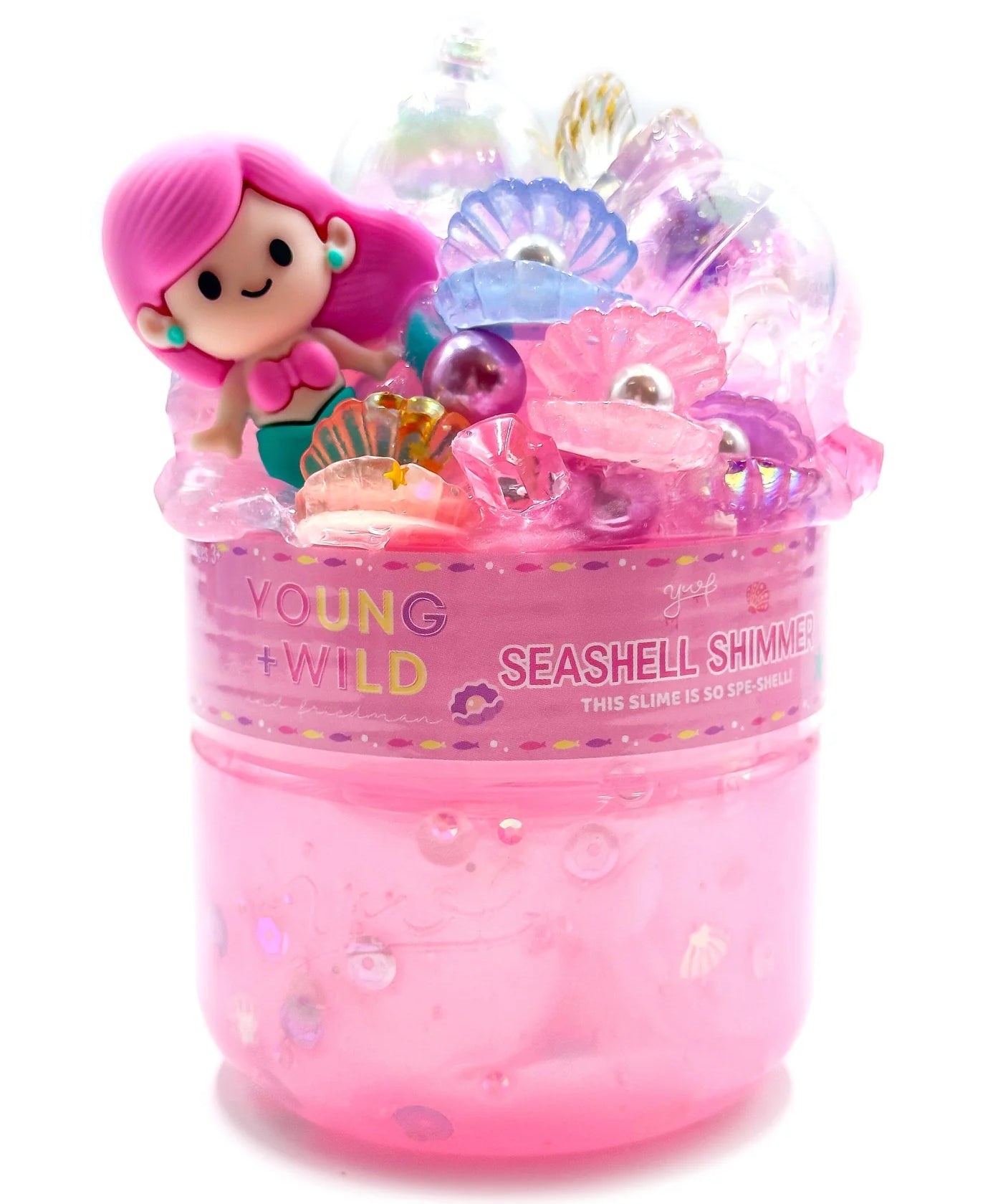 Young + Wild and Friedman Seashell Shimmer Slime
