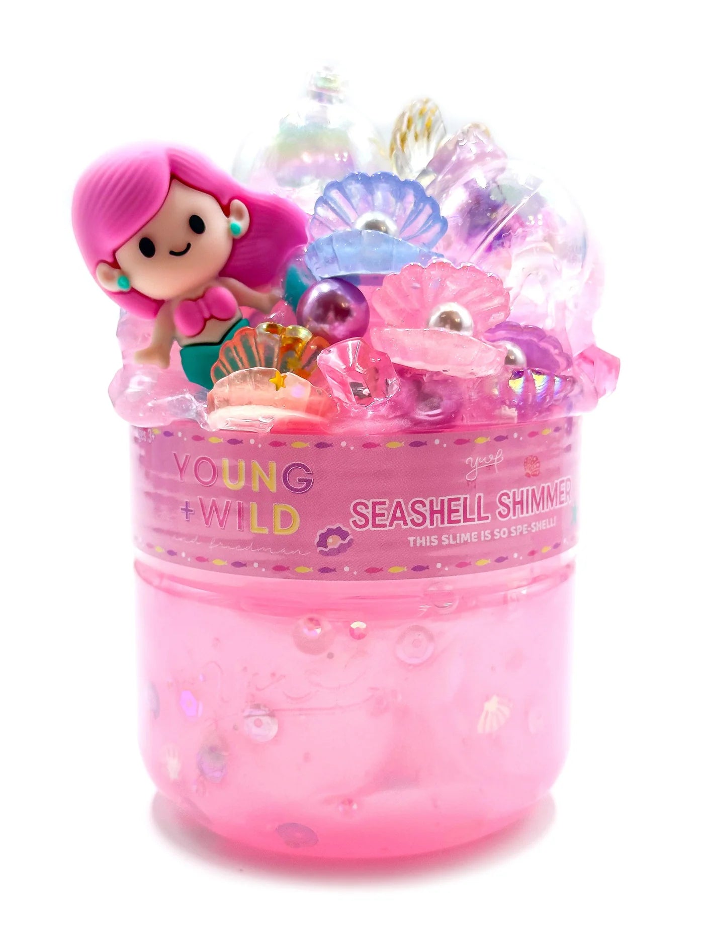 Young + Wild and Friedman Seashell Shimmer Slime