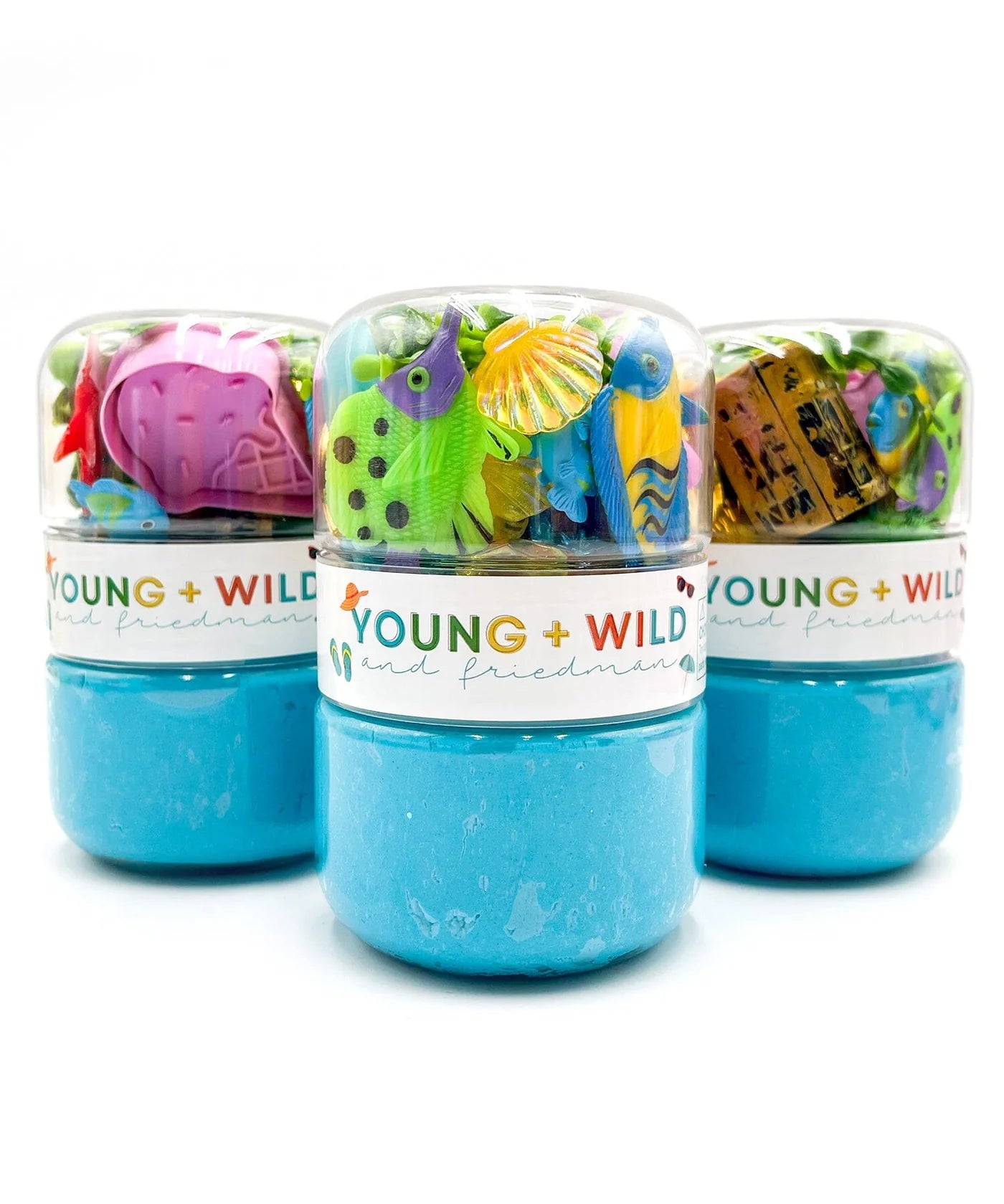 Young + Wild and Friedman Seaside Grab & Go Dough Jar