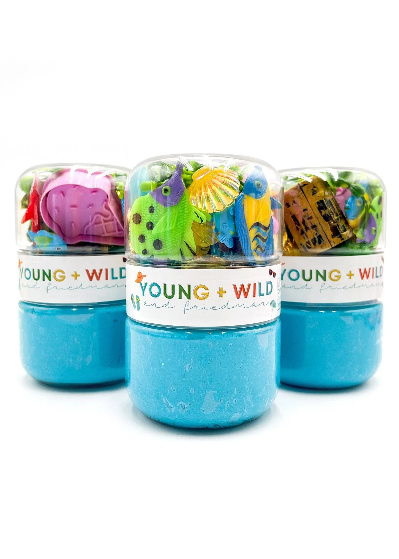 Young + Wild and Friedman Seaside Grab & Go Dough Jar