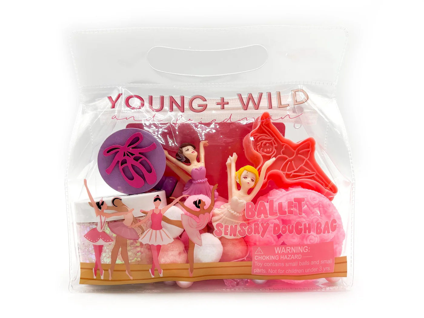 Young + Wild and Friedman Ballerina Sensory Dough Bag